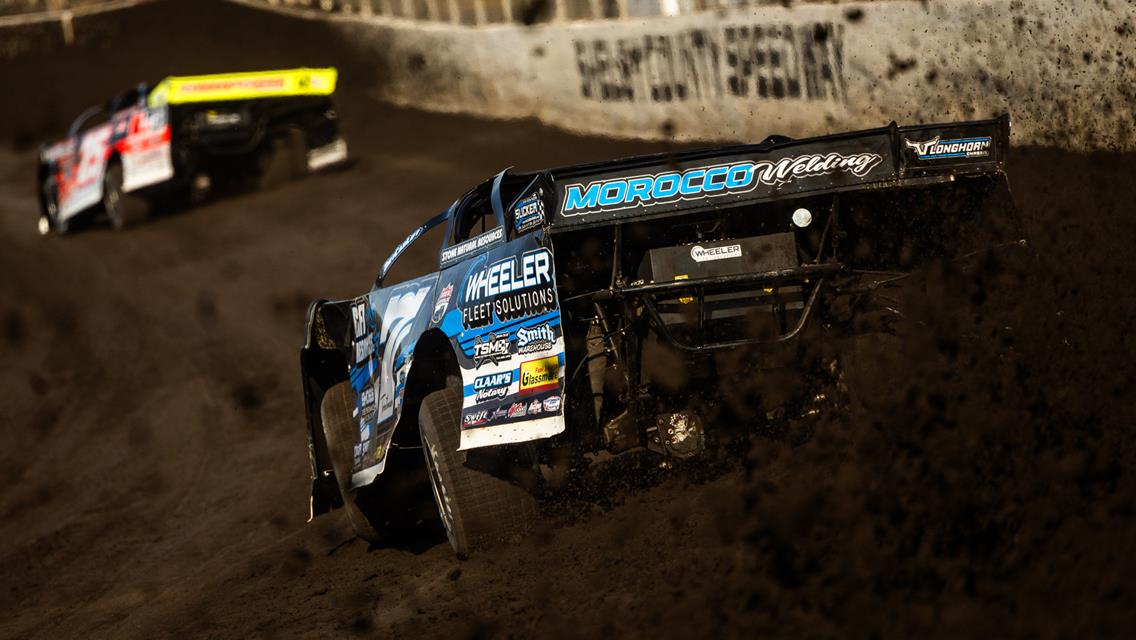 Shelby County Speedway (Harlan, IA) – Lucas Oil Late Model Dirt Series – Kosiski Family 53 – July 16th, 2024. (Heath Lawson Photo)