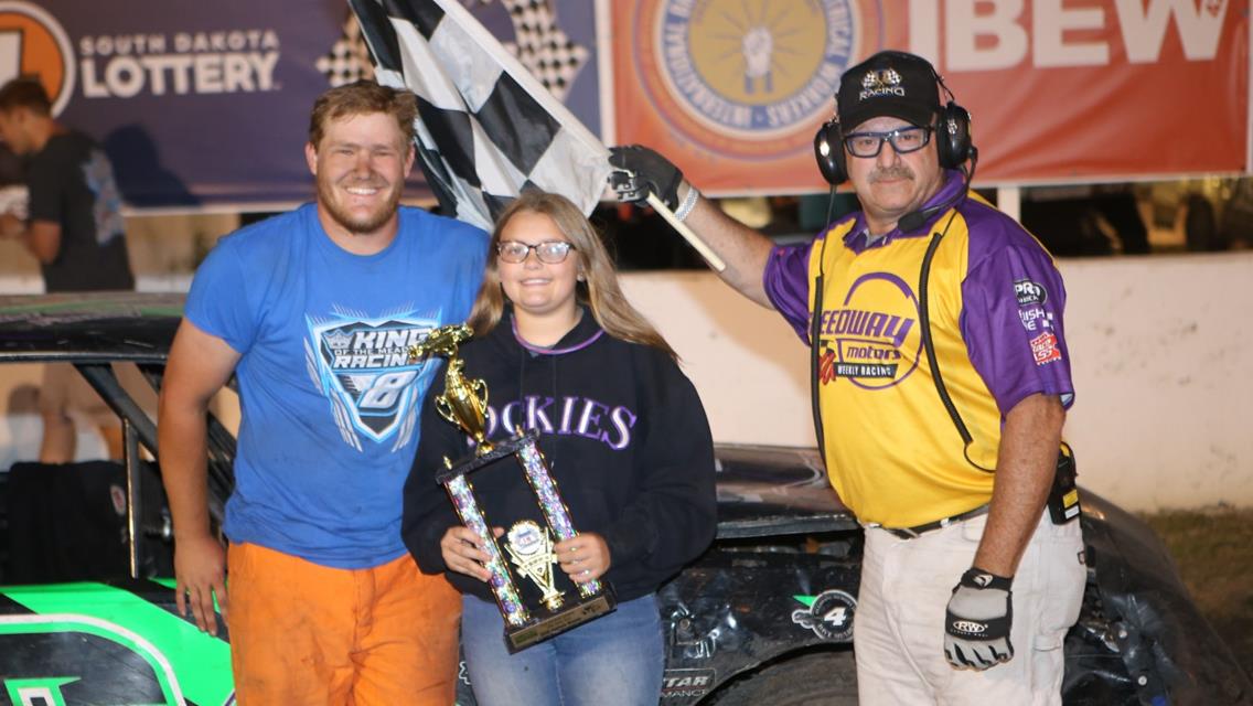 Brown conquers Tri-State Late Models at I-90 Speedway, Thram gets first win in IMCA Sprints