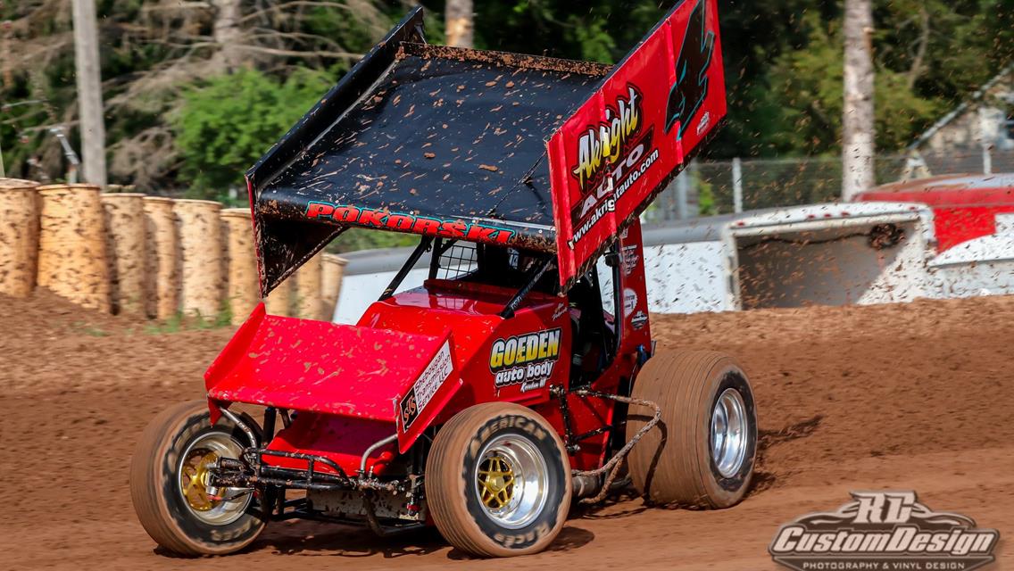 Alex Pokorski notches fourth top-15 showing of 2022 season at Plymouth Dirt Track