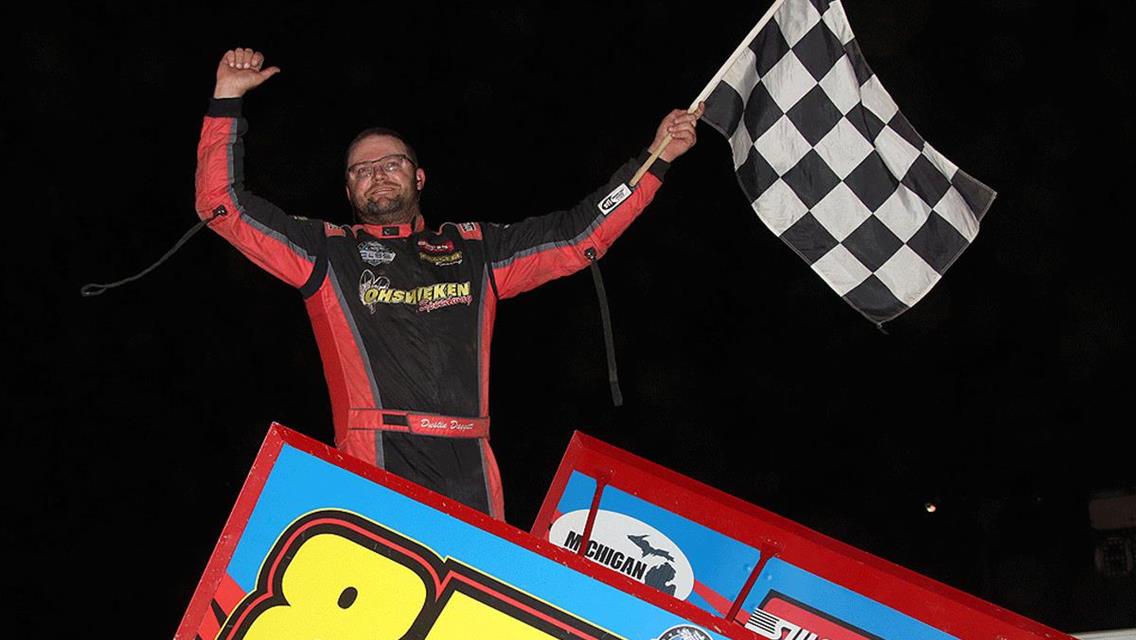 Fireworks Follow Daggetts Win at I-96 Speedway