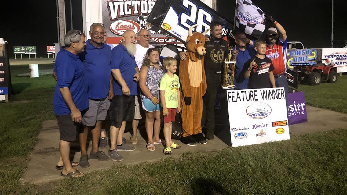 Jonathan Cornell Puts it All Together to Become First Sprint Invaders Winner in Vinton!