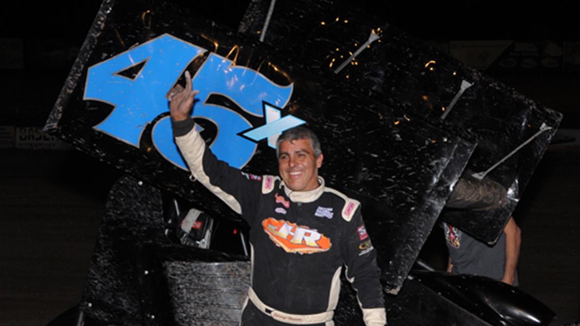 Herrera takes ASCS 305 Shootout Preliminary Night Win.