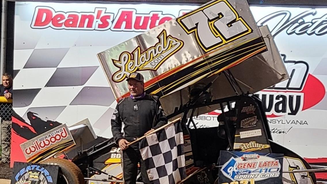 TIM SHAFFER FIRST TO REPEAT IN 2021; Hayden Miller Scores First Career 358 Sprint Victory; Scott Schaffer Wins Outlaw Vintage Feature