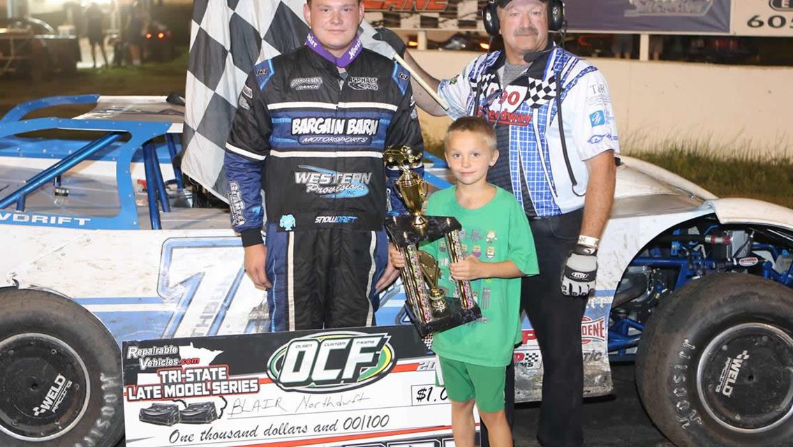 I-90 Speedway (Hartford, SD) - Tri-State Late Model Series - July 24th, 2021. (Dirt Shotz photo)