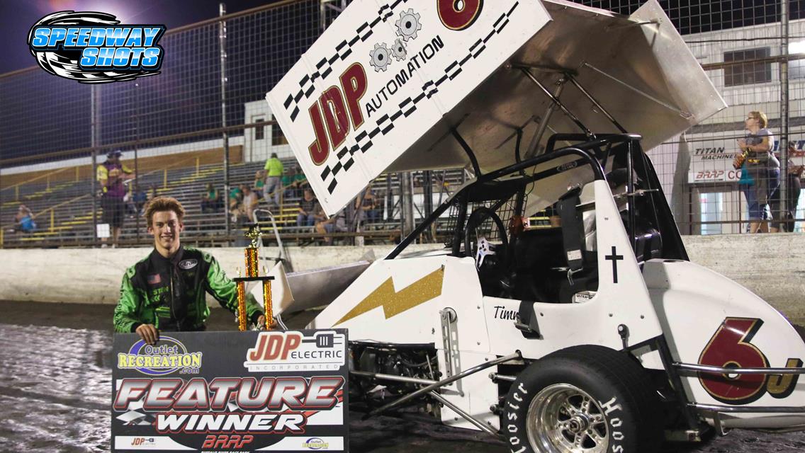 Estenson Writes Buffalo River Race Park History with Three-Win Night