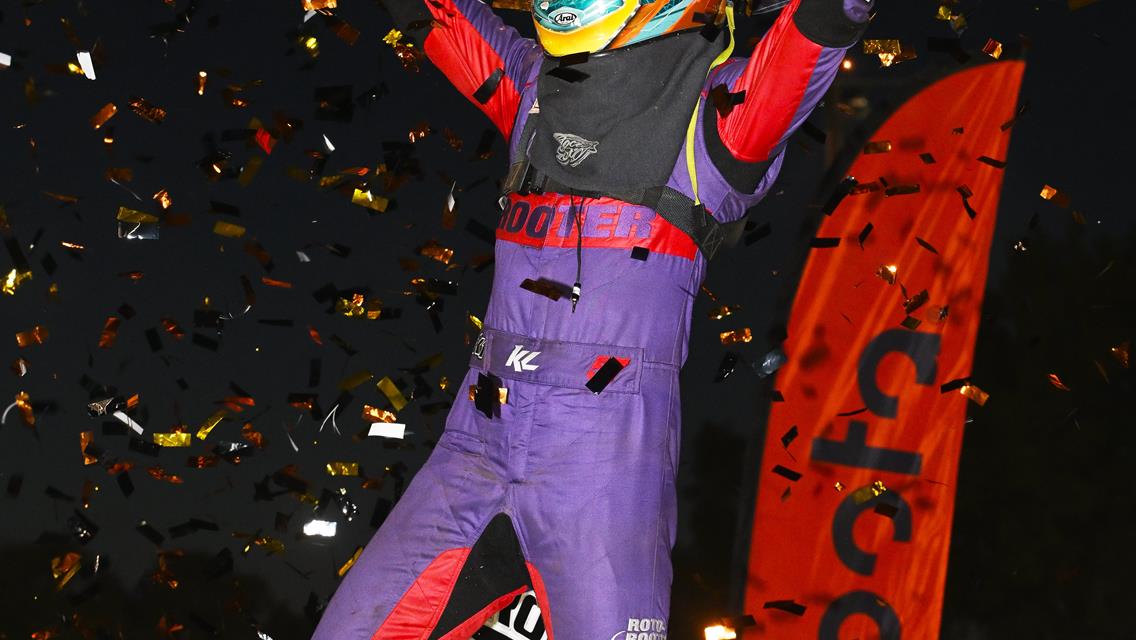 EAGLE ICON: Kyle Larson Stays Undefeated in Eagle, Nebraska, Beats Macedo &amp; Sweet for $55,555