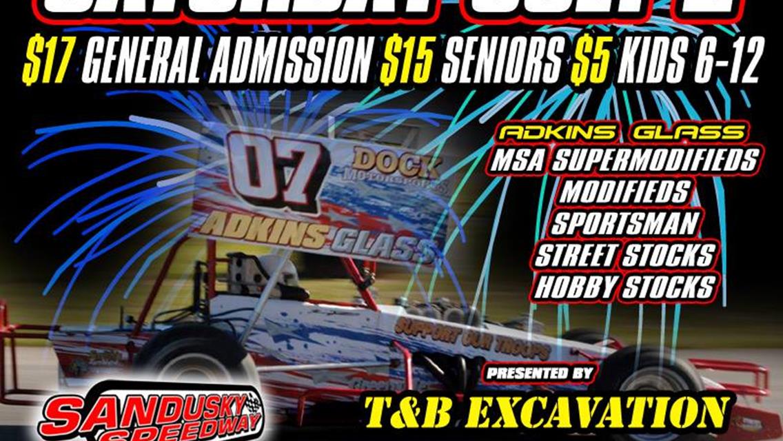 Sandusky Speedway Enters July in Super Style!