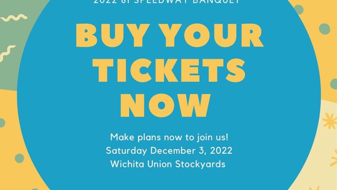 Tickets for the 2022 81 Speedway Banquet are now available. RESERVATIONS ARE REQUIRED!!!