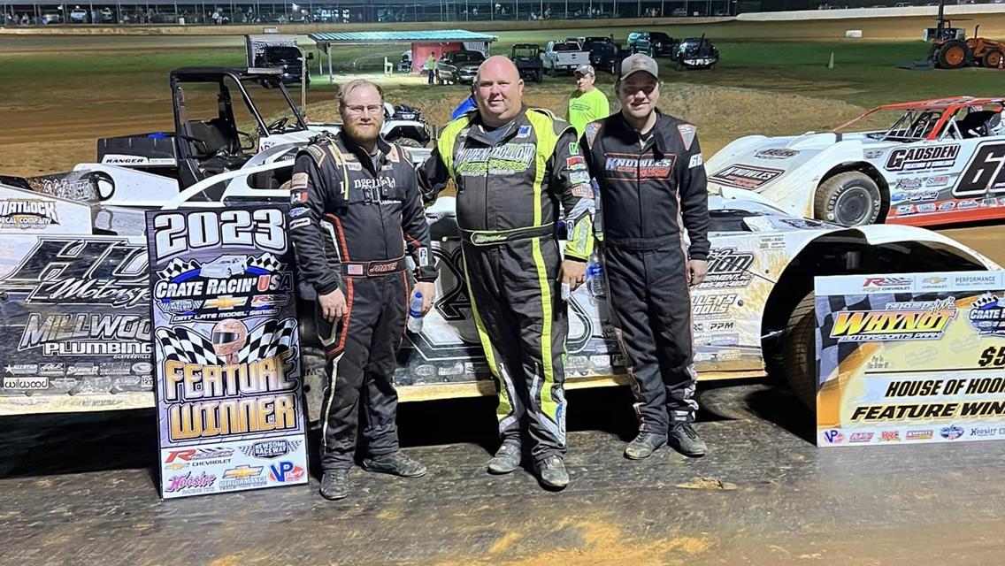 Whynot Motorsports Park (Meridan, MS) – Crate Racin’ USA – House of Hook 50 – May 6th, 2023.