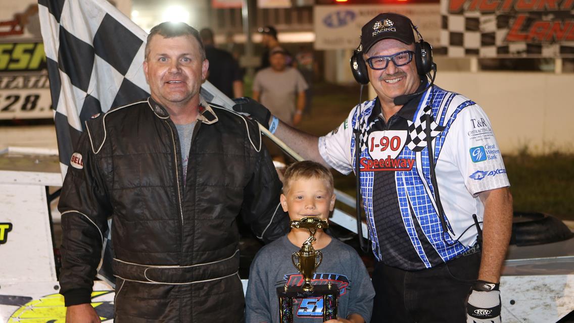 Bickett wins MSTS, MPS thriller at I-90 Speedway