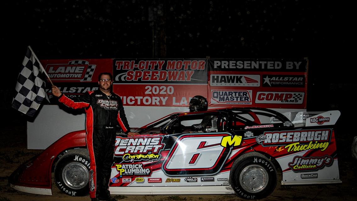 Marcoullier Dominates Once Again at Tri-City Motor Speedway