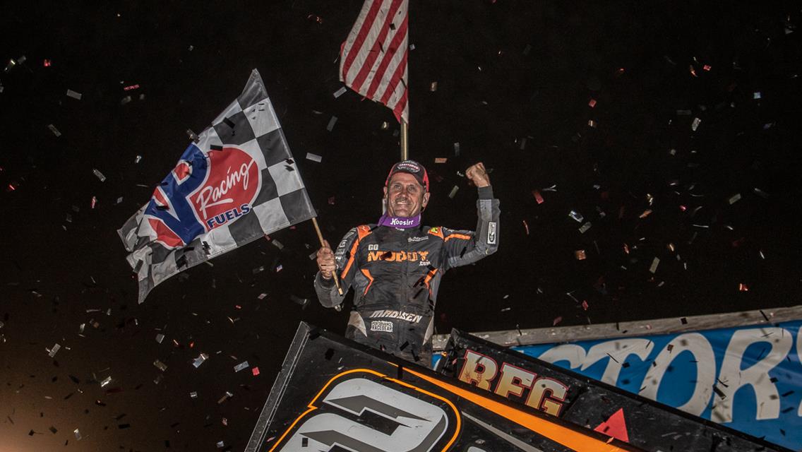Kerry Madsen Sweeps IRA Series Weekend at Clay County Fair Speedway and Deer Creek Speedway