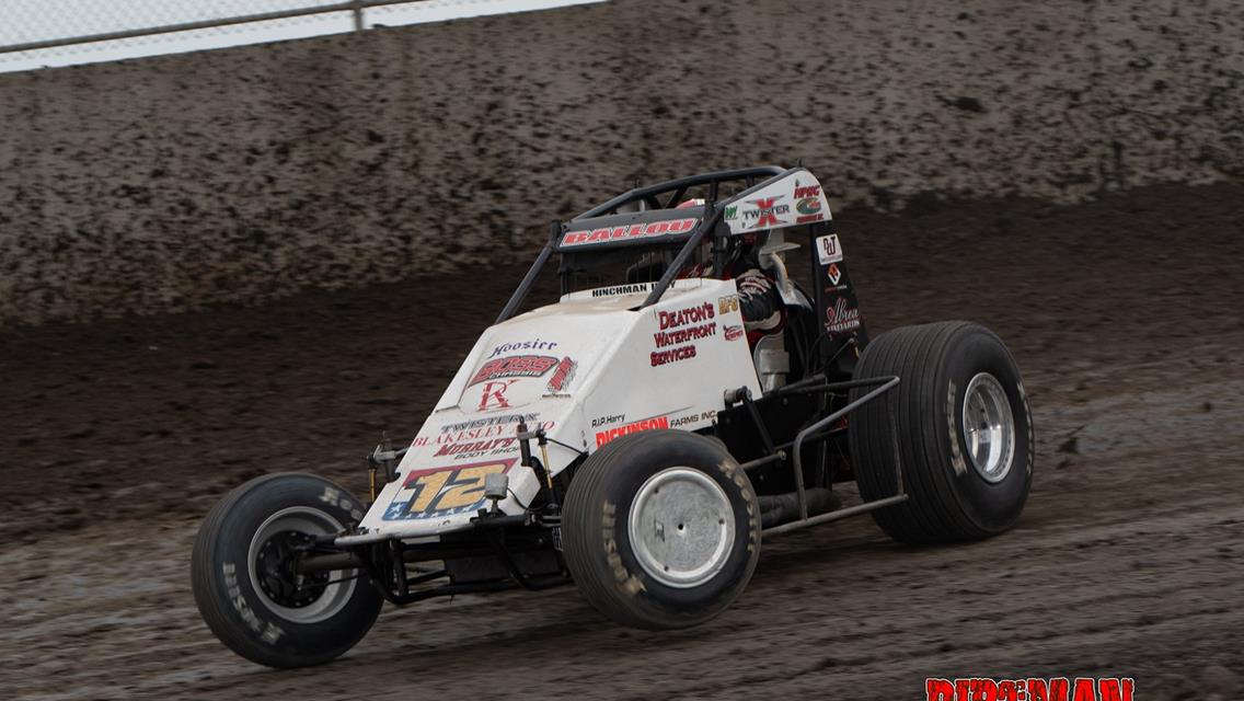 Robert Ballou Sixth at Tri City Speedway Before Rain Cuts Weekend Short