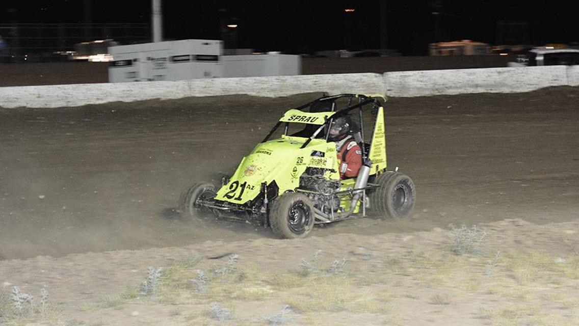 Sprau Charges into Top 10 Before Damage Ends Promising Run