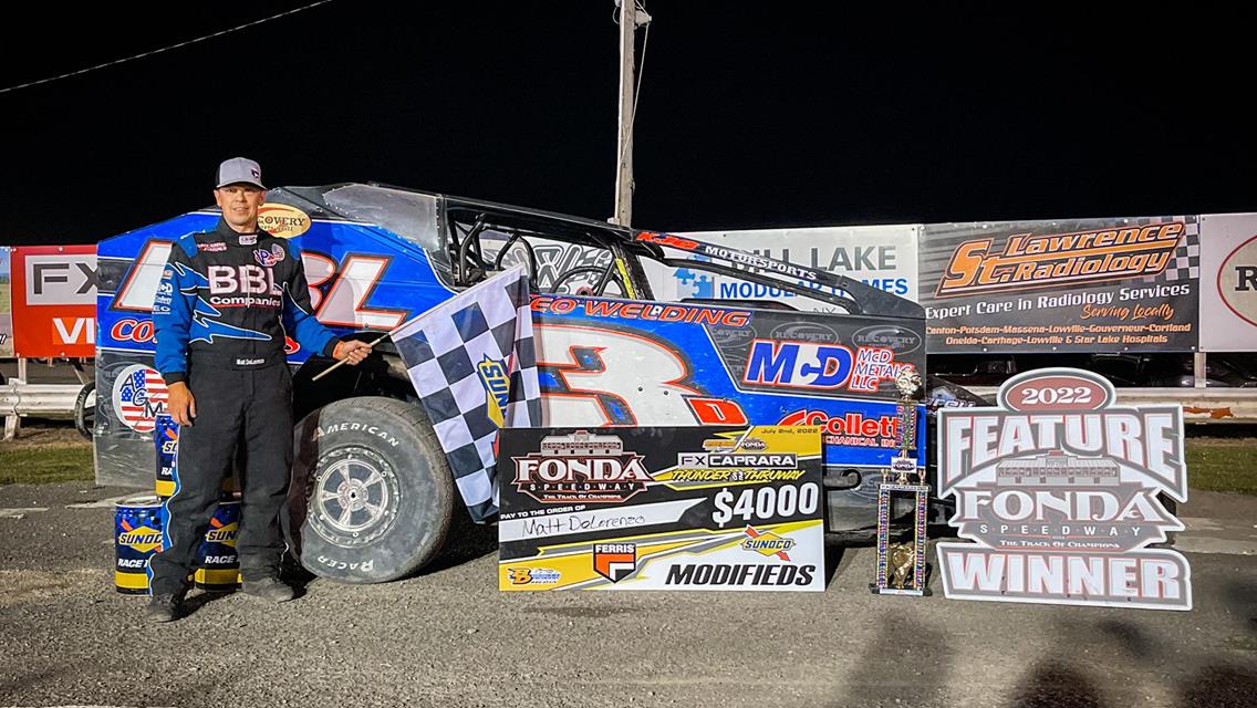 DELORENZO WINS $4,000 THUNDER ON THE THRUWAY SERIES EVENT AT FONDA
