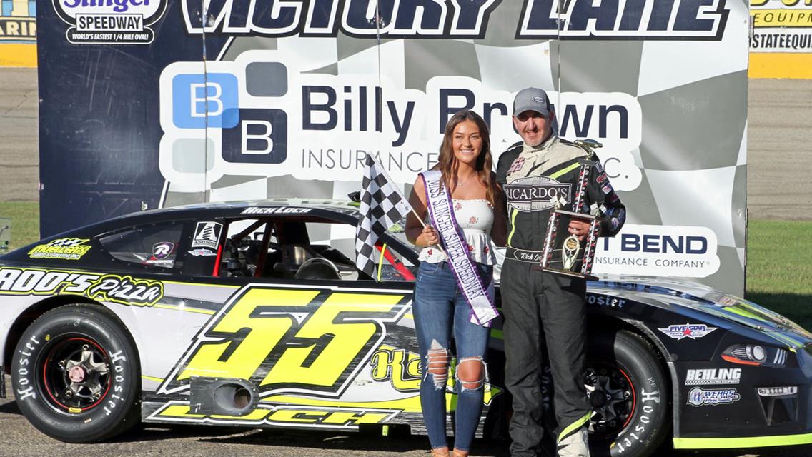 Jesse Love Dominates in Slinger Debut to Win the Washington County Fair Park and Convention Center 75