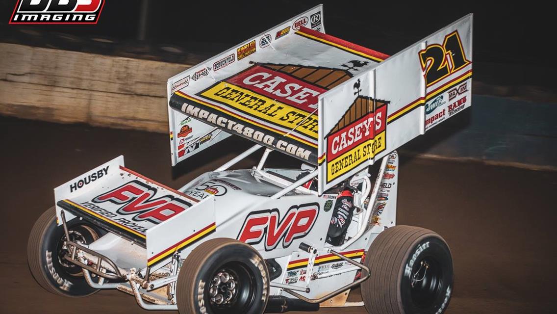 Brian Brown Rallies for Top-Five Finish at Dodge City Raceway Park
