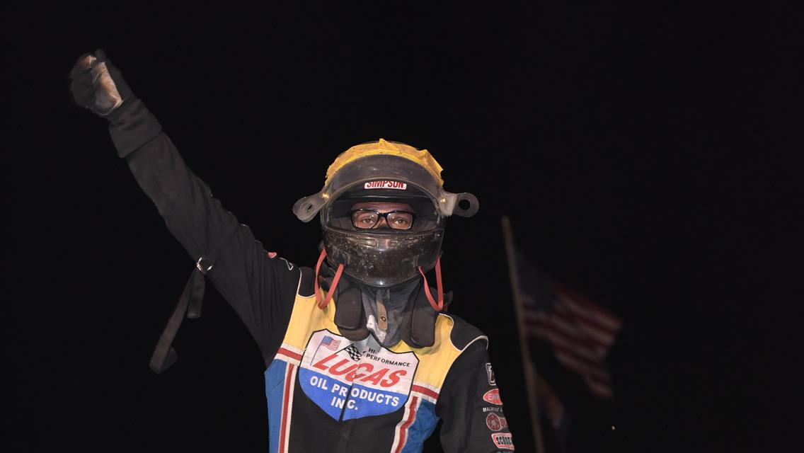 Blake Hahn Earns Third Lucas Oil ASCS Win of 2016 At Park Jefferson