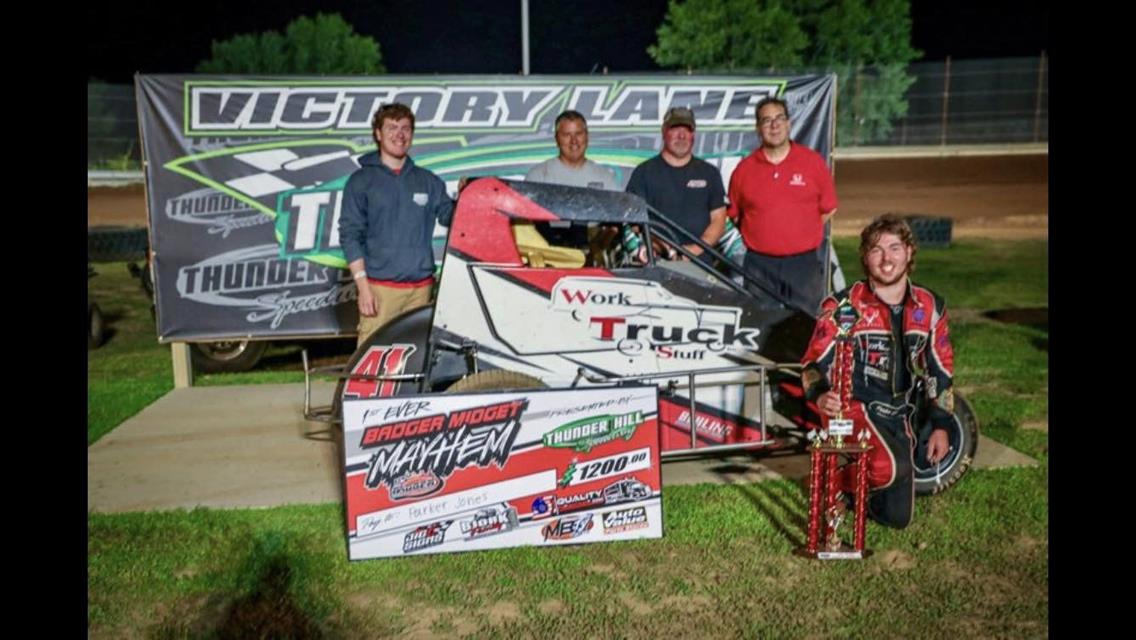 Jones Brings the Thunder to Thunder Hill Speedway