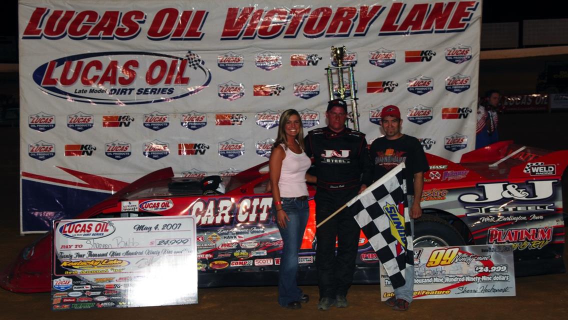 Babb Captures Third Annual “99” at Kentucky Lake Motor Speedway