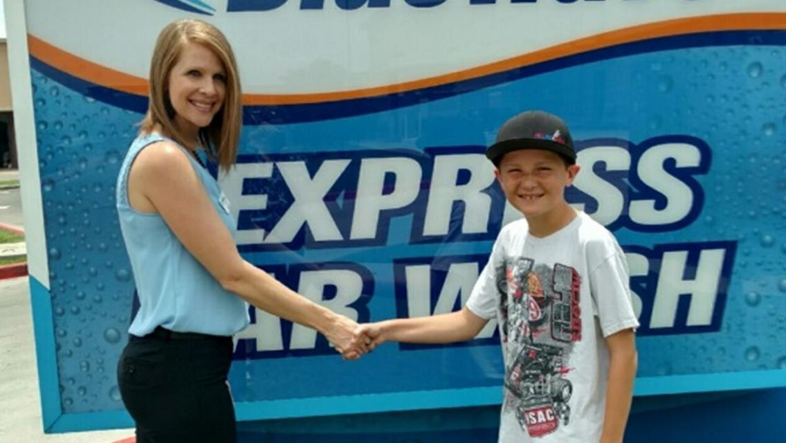 BlueWave Express Car Wash partners with Trey Burke Racing