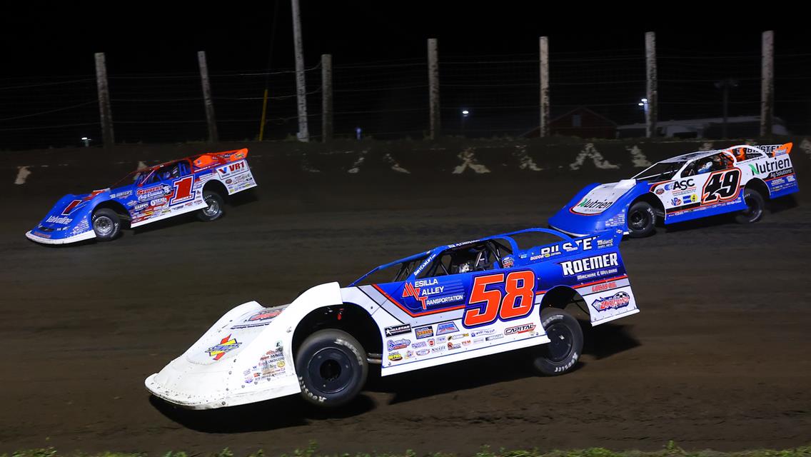 Lincoln Speedway (Lincoln, IL) – Castrol FloRacing Night in America – Illinois Speedweek – May 11th, 2023. (Josh James Artwork)