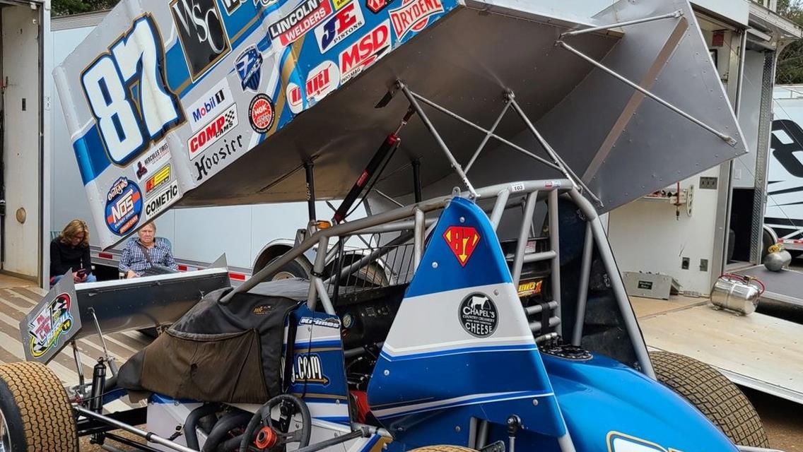Krimes Charges to Top-Five Finish and Points Lead at Lincoln Speedway