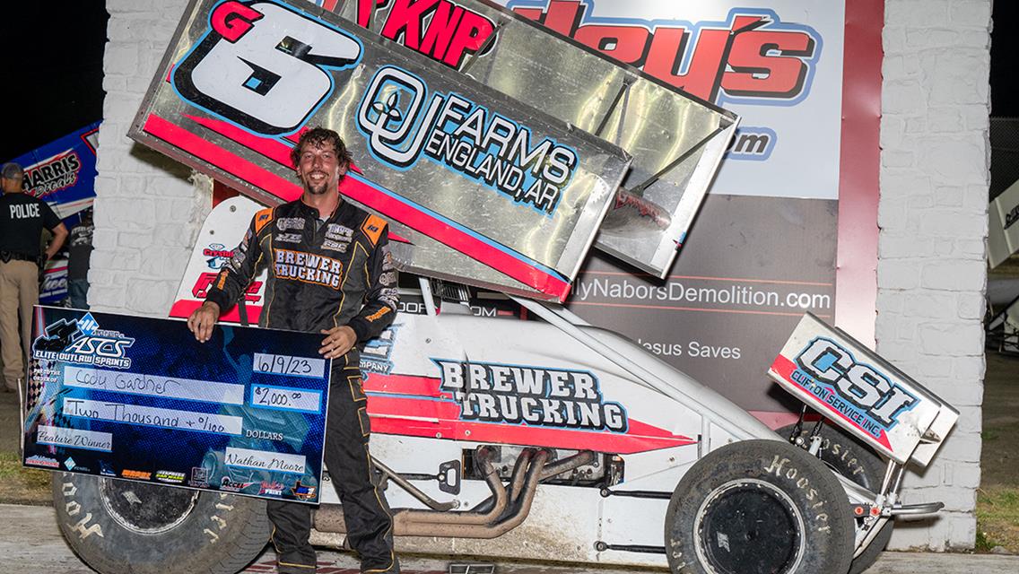 Cody Gardner Romps RPM Speedway For ASCS Elite Outlaw Victory