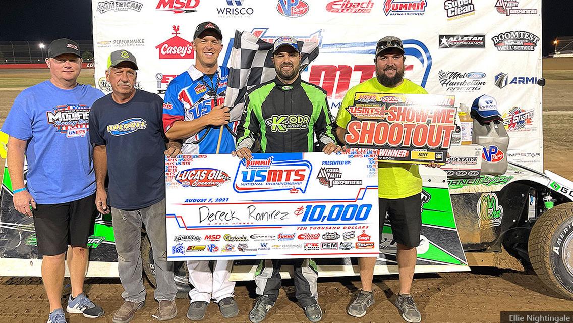 Dereck Ramirez repeats in Show-Me Shootout at Lucas Oil Speedway