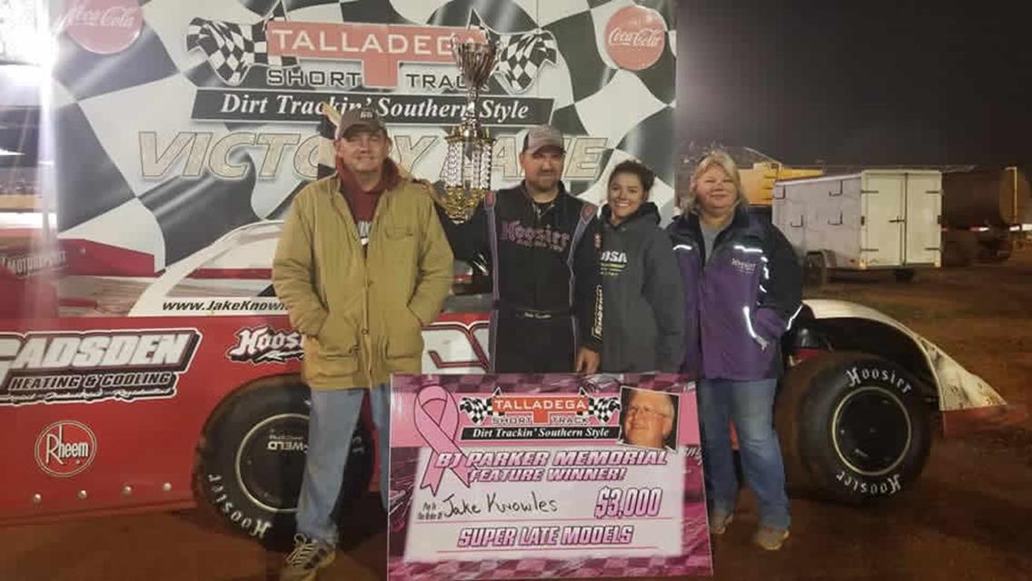 Talladega Short Track (Eastaboga, AL) - B.J. Parker Memorial - October 2nd-3rd, 2020.