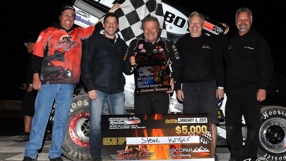‘The King’ Earns New Crown at Round 3 of the Winter Heat Sprint Car Showdown