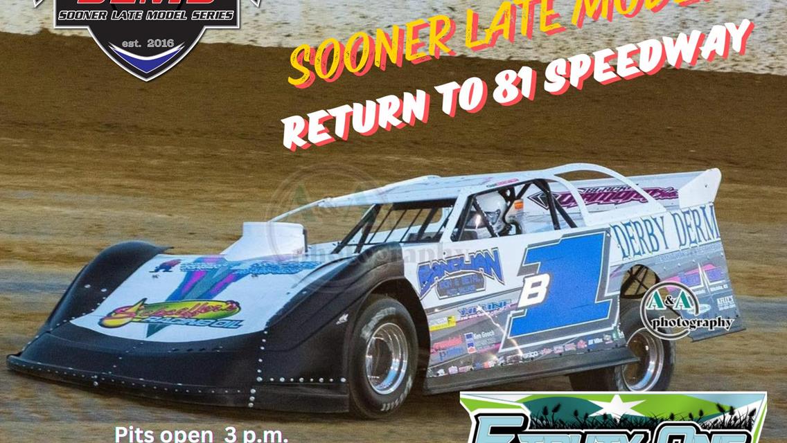 Sooner Late Models visit 81 Speedway Saturday
