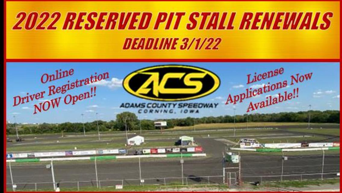 2022 ACS Driver Info