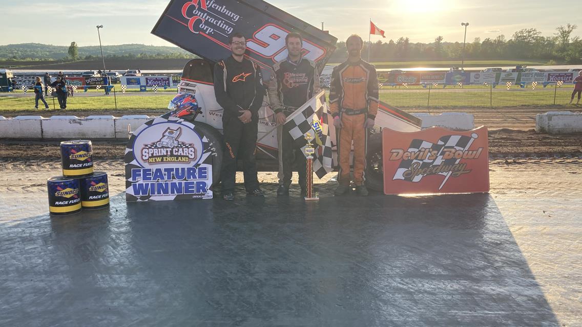 Tanner Claims Devil&#39;s Bowl 360 Sprint Cars