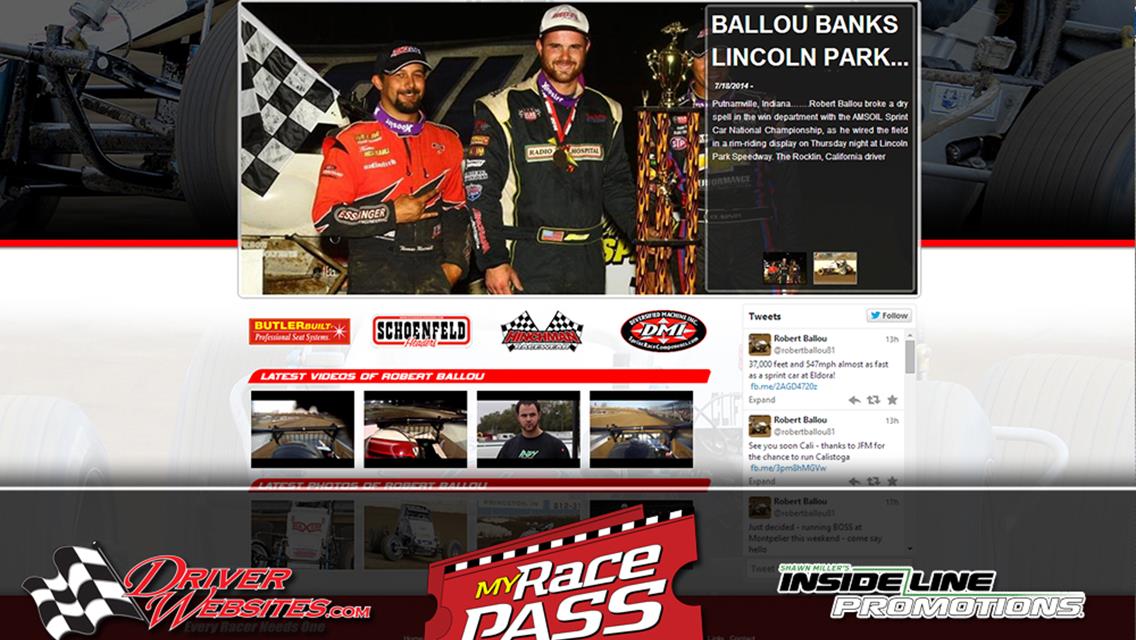 Driver Websites Builds New Website for Robert Ballou