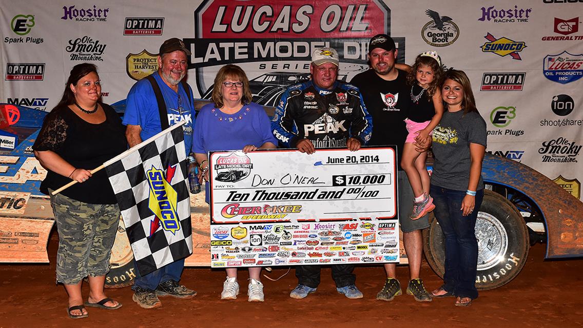 Don O’Neal Victorious in Grassy Smith Memorial at Cherokee Speedway