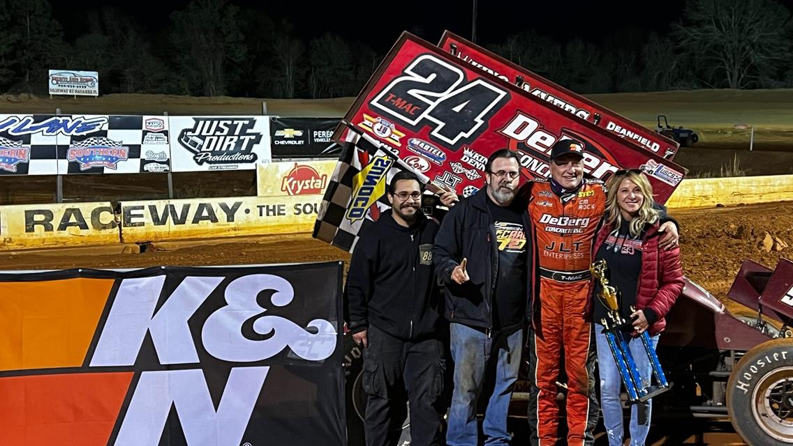 McCARL MASTERS NIGHT ONE FOR USCS OUTLAW THUNDER SPRINTS AT SOUTHERN RACEWAY