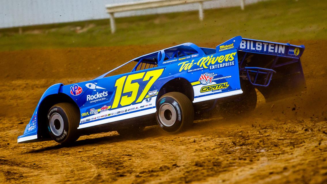 Brownstown Speedway (Brownstown, IN) – Lucas Oil Late Model Dirt Series – Jackson 100 – September 24th, 2022. (Heath Lawson photo)
