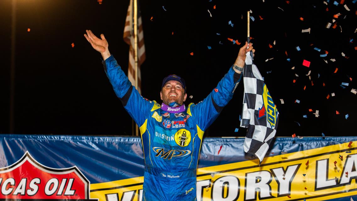 McCreadie From 20th Wins Sunoco North-South 100 at Florence Speedway