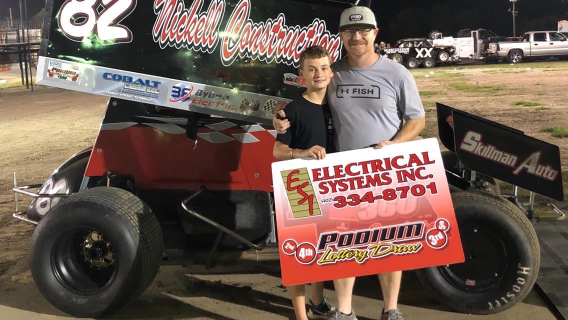 Tyler Drueke Wins the Nebraska Cup at Eagle Raceway!
