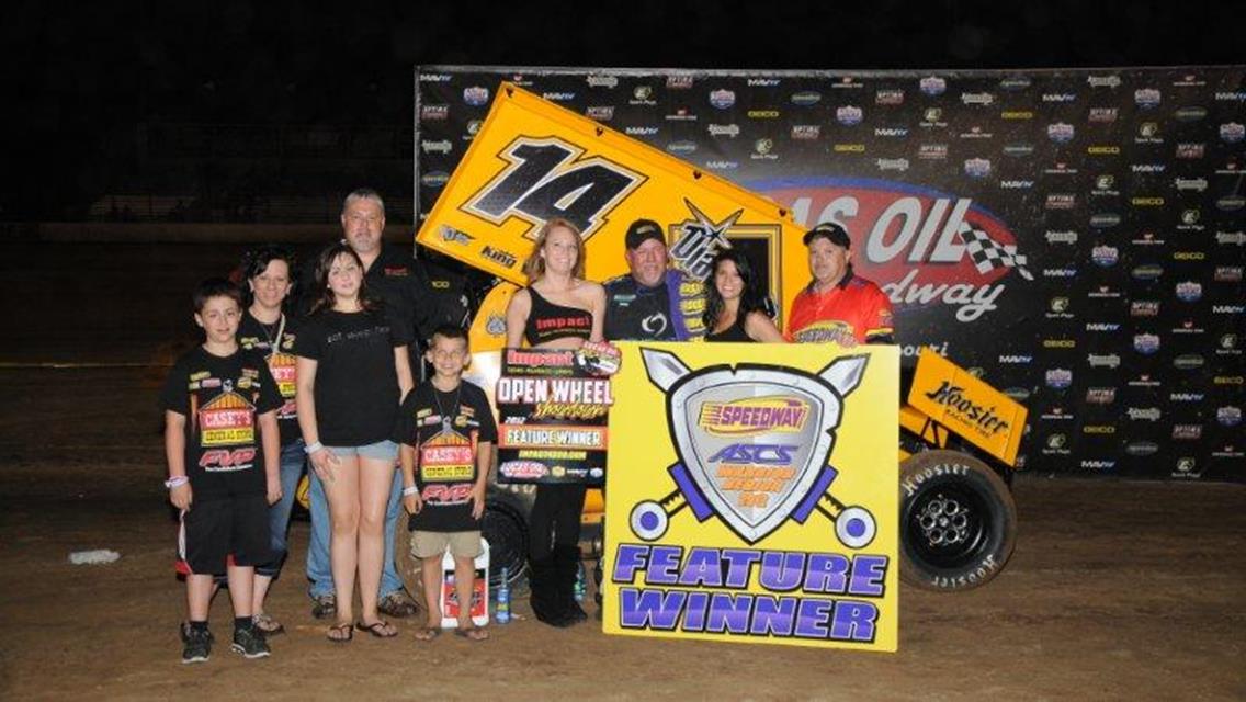 Martin Marches to Warrior Win at Lucas Oil Speedway!