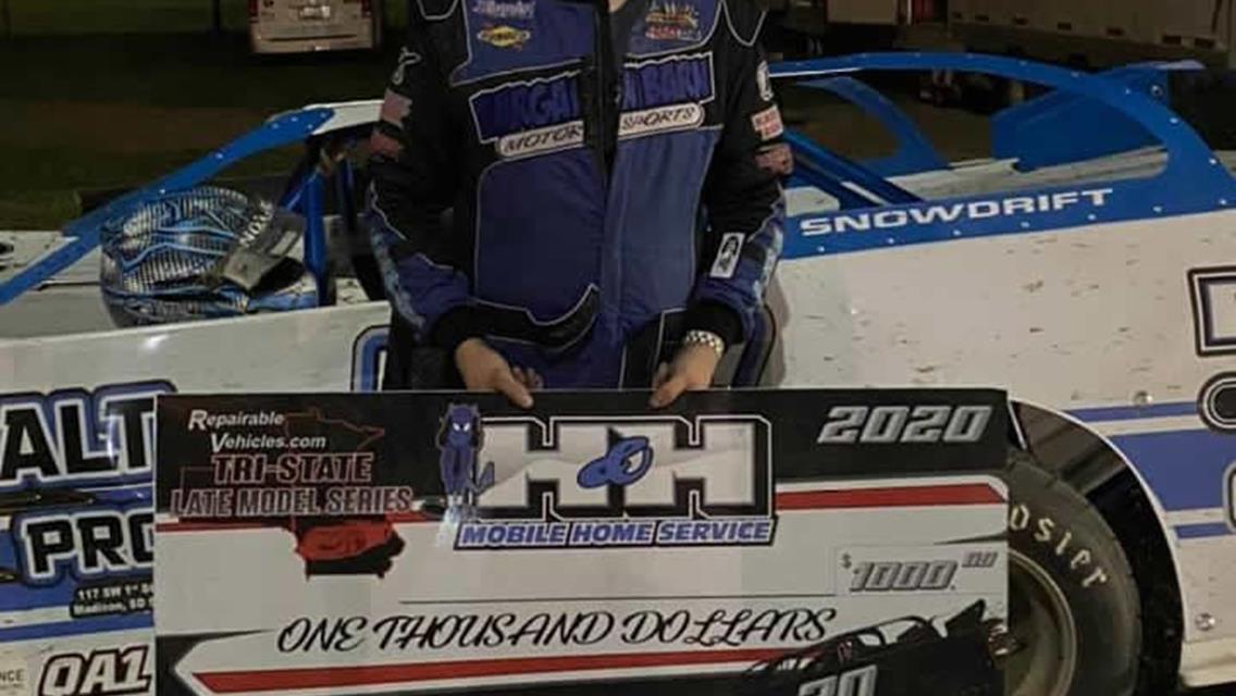 Nothdurft rolls to first win of the season at Wagner Speedway, takes top spot in Tri-State Late Model Series point standings