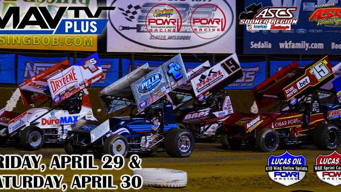Lake Ozark Speedway’s Frost Breaker Nationals On Deck for POWRi Sprint Leagues