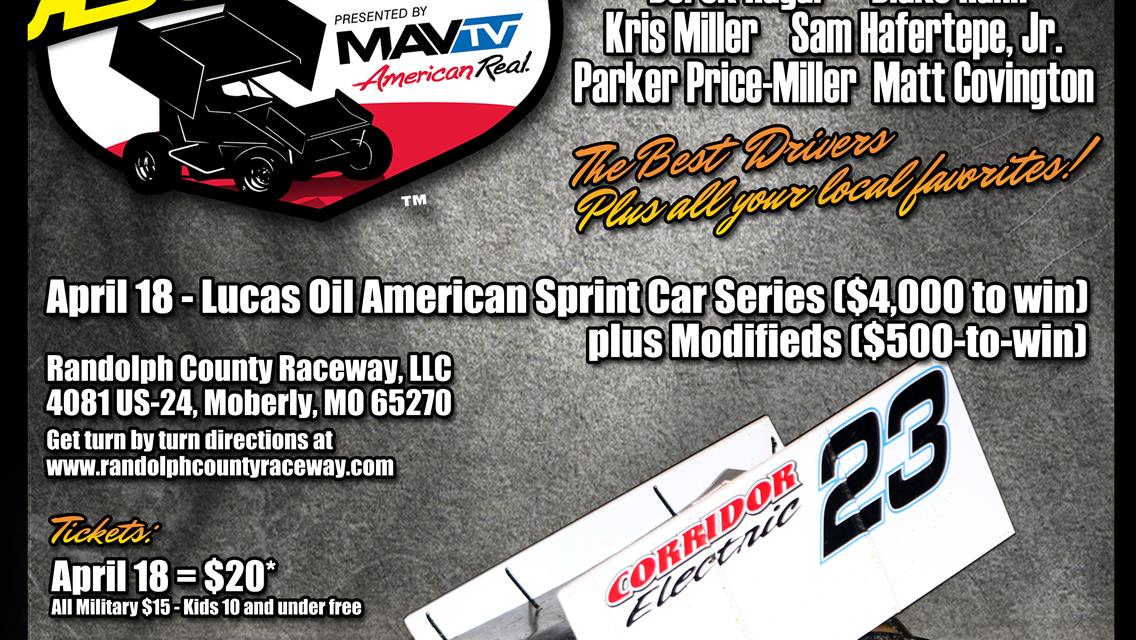 Randolph County Raceway Added to Lucas Oil ASCS Lineup