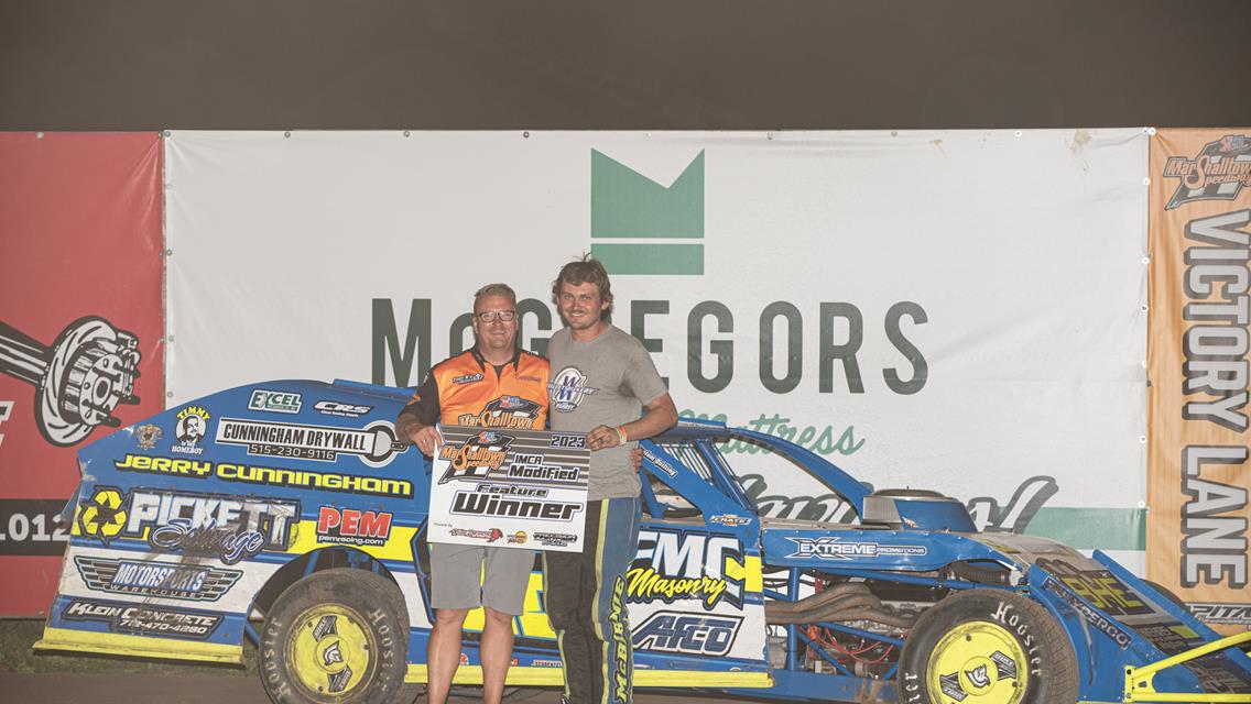 McBirnie, and May go back-to-back, Knutson pockets $500 on RFB Electric / Mid-States Boring Night at the Races