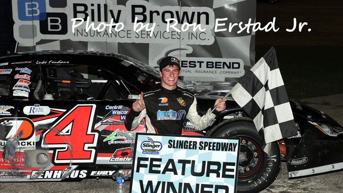 Fenhaus the Champion Leader after Carl Wegner Memorial Win at Slinger