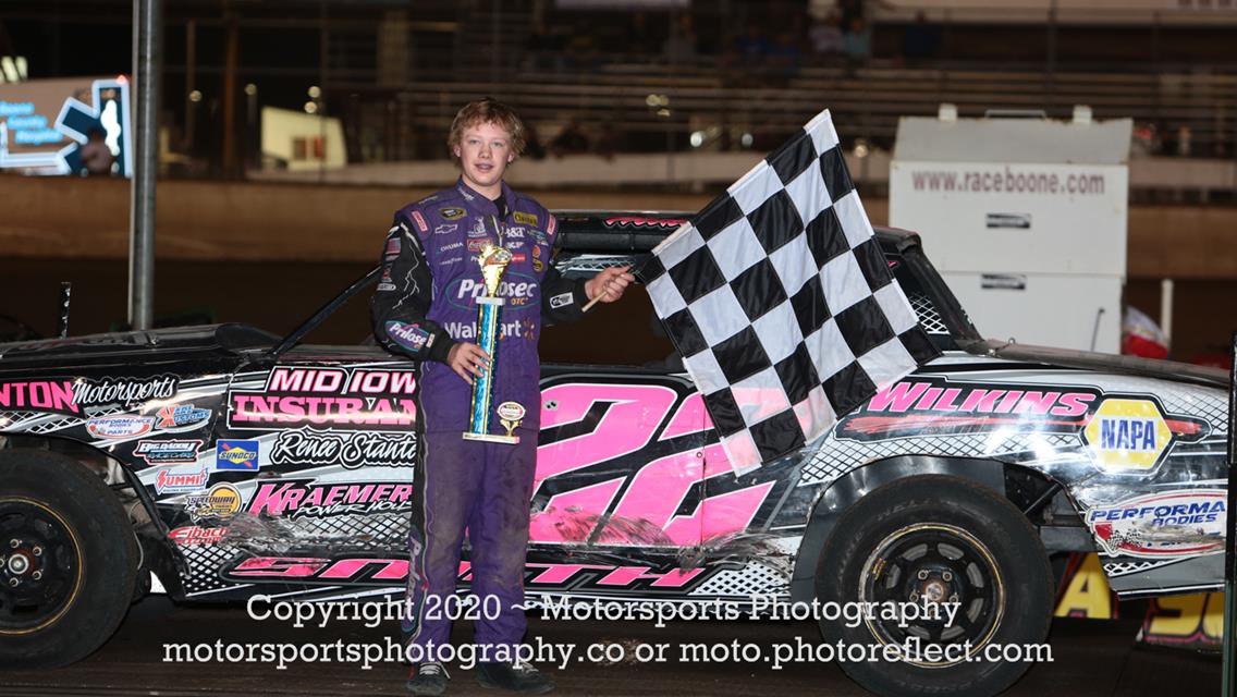 McBirnie posts first IMCA Modified victory