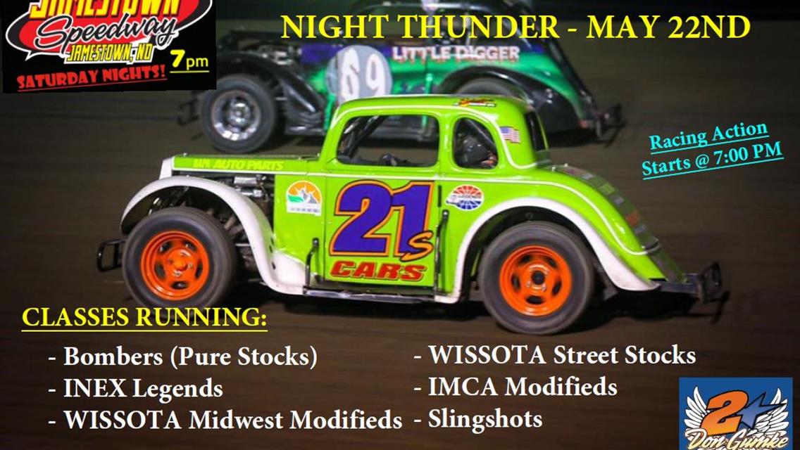 Saturday Night Thunder &amp; RC Car Night - May 22nd