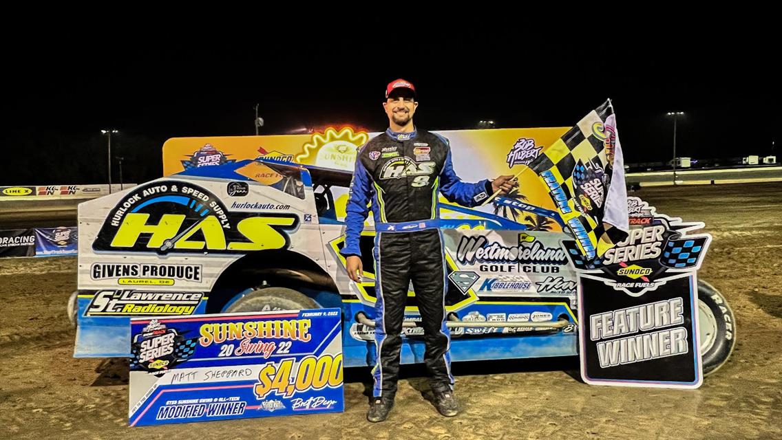 Sunshine Thriller: Matt Sheppard Emerges from All-Tech Opener with $4,000 Payday