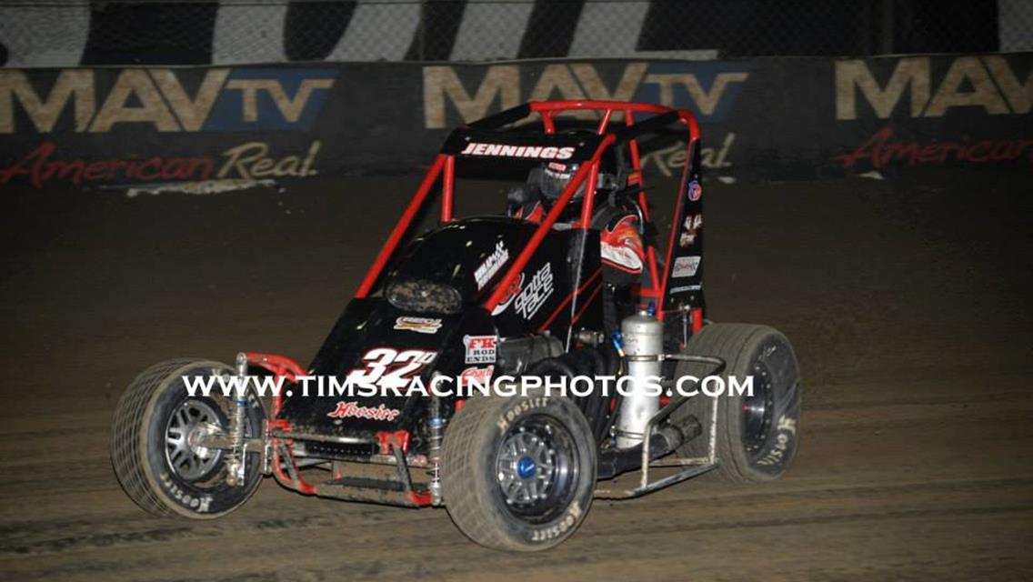 Dunlap Performance Slowed by Lack of Luck at Chili Bowl Nationals